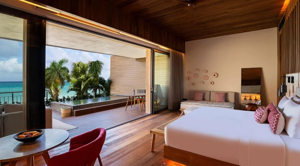 Oceanfront Veranda Pool Suite - King at Banyan Tree Mayakoba