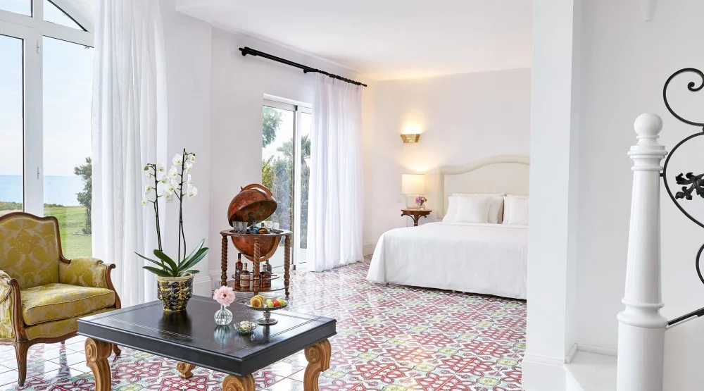 Three Bedroom Beach Villa Seafront at Caramel, A Resort to Live Crete