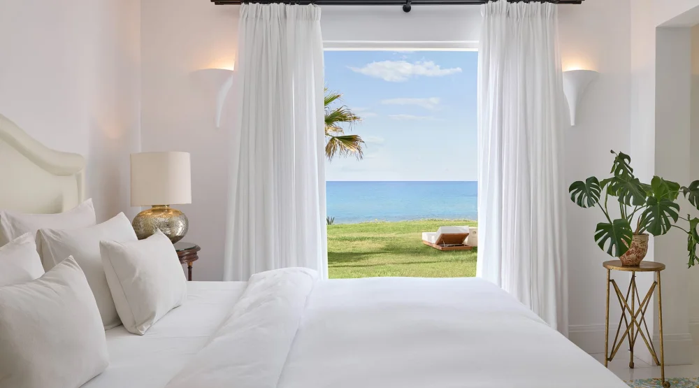 Four Bedroom Beach Villa Seafront at Caramel, A Resort to Live Crete