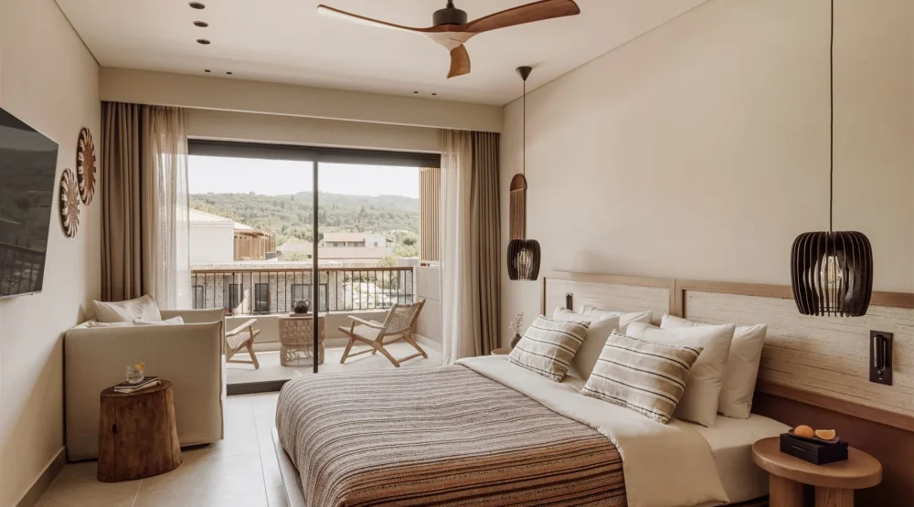 Deluxe Double Room with Sea Or Pool View at Unda