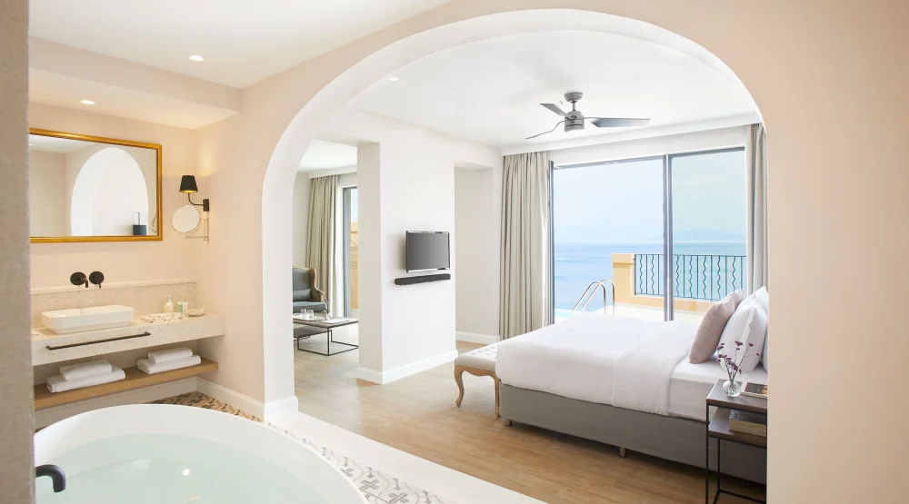 Deluxe Suite Private Pool Sea View at Nido, Mar-Bella Collection