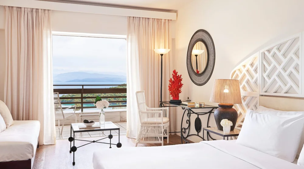 Sky Room Sea View Private Balcony at Grecotel LuxMe Daphnila Bay