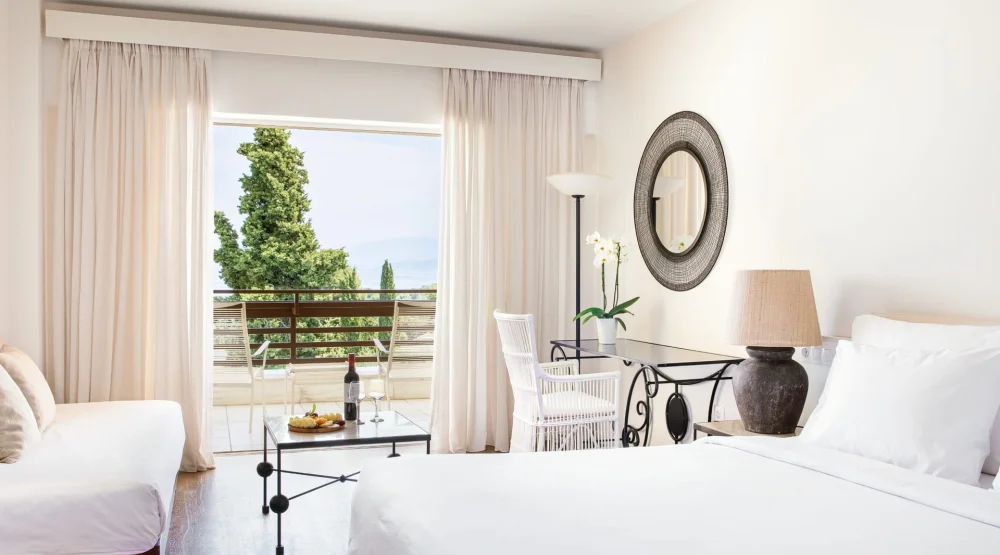 Grand Family Room Sea View at Grecotel LuxMe Daphnila Bay