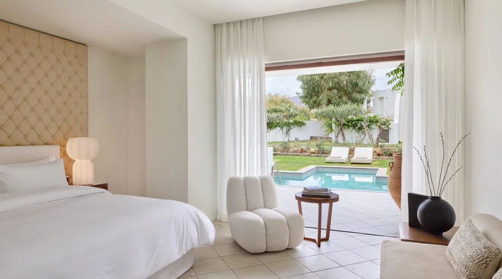 Swim Up Superior with Private Garden at Amirandes, A Resort to Live Crete