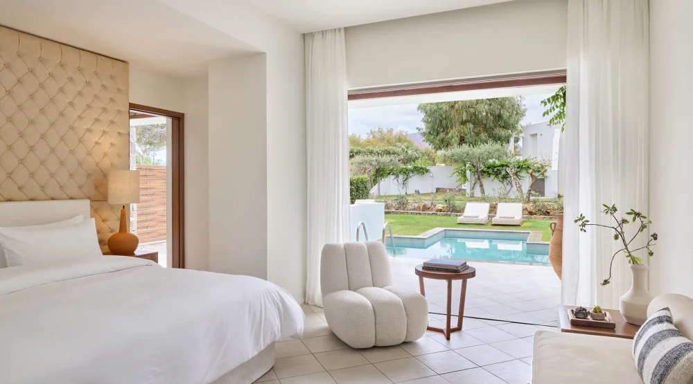 Swim Up 2- Bedroom Suite at Amirandes, A Resort to Live Crete