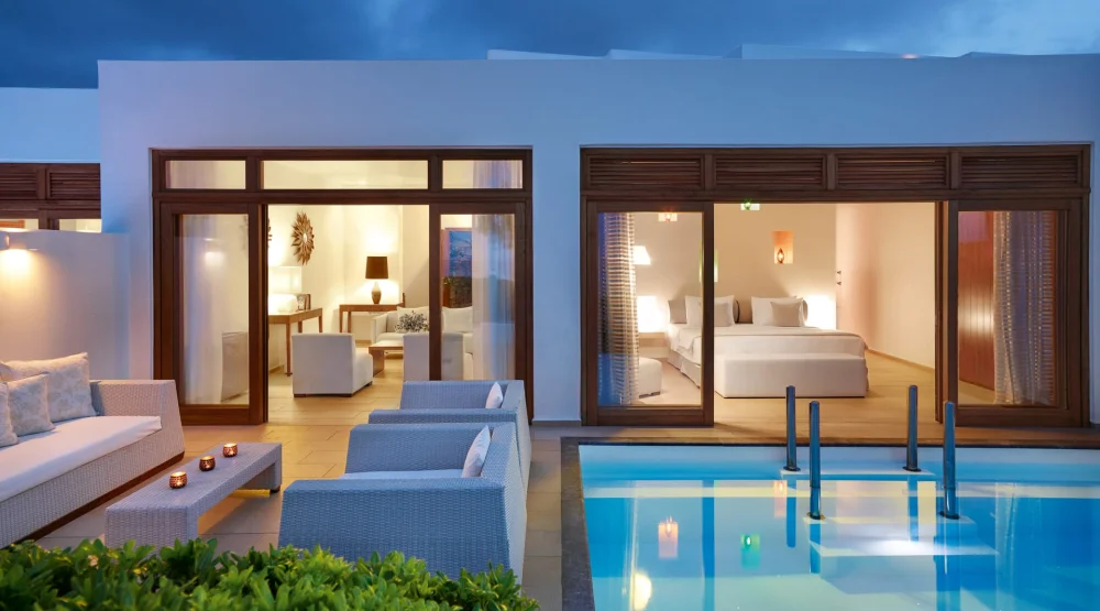 One Bedroom Villa Sea View at Amirandes, A Resort to Live Crete