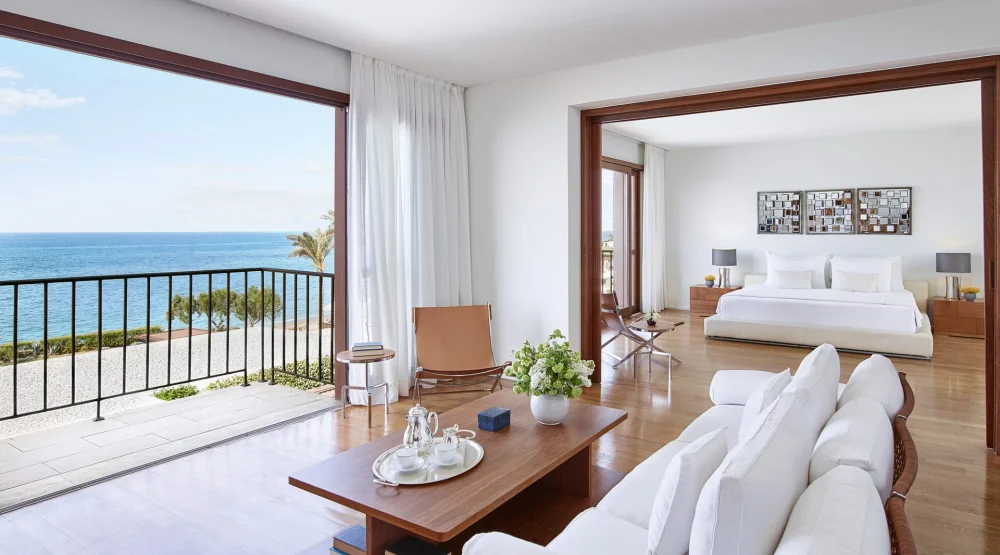 Two Bedroom Infinity Villa with Private Pool at Amirandes, A Resort to Live Crete
