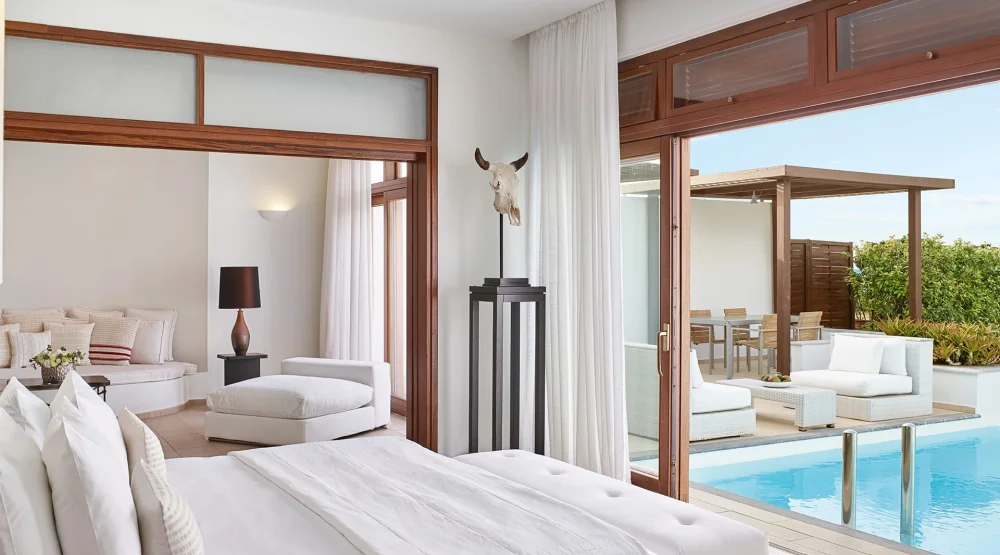 Six Bedroom Waterfront Villa at Amirandes, A Resort to Live Crete