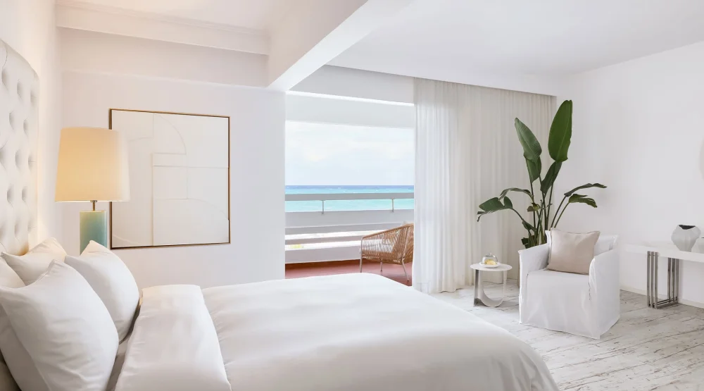 Junior Suite Sea View at Grecotel LuxMe White