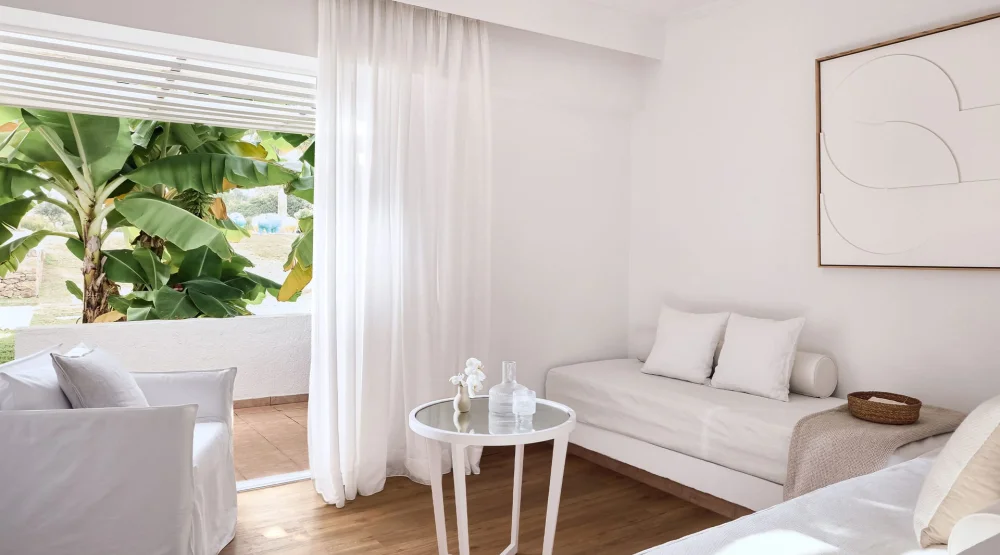 Family Guestroom at Grecotel LuxMe White