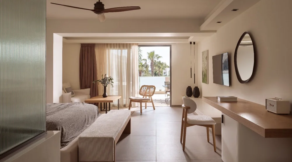Superior Suite with Private Outdoor Jetted Tub at Lesante Classic