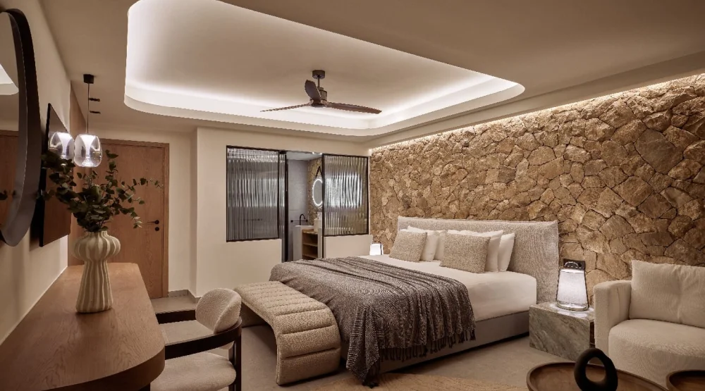 Grand Suite with Private Outdoor Jetted Tub at Lesante Classic