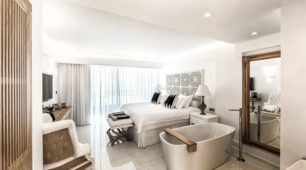 Luxury Guestroom with Private Pool at Abaton Island Resort & Spa