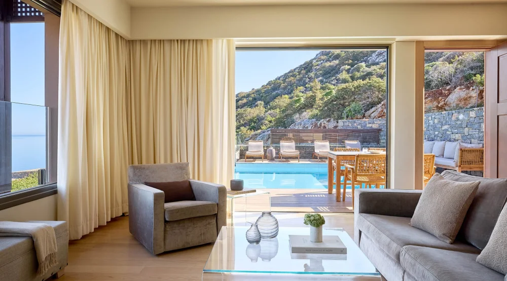 Three Bedroom Villa Sea View with Private Pool at Daios Cove Luxury Resort & Villas