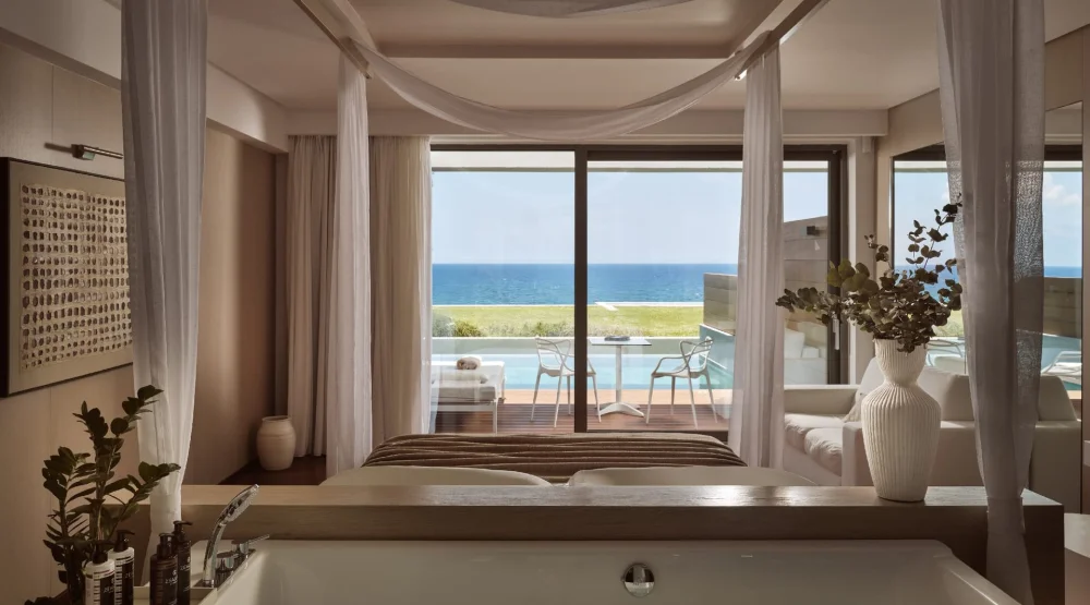 Honeymoon Suite Sea View with Private Pool at Lesante Blu