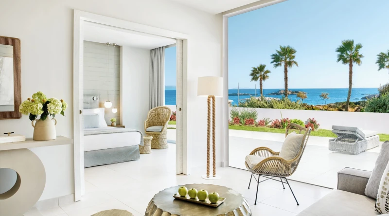 One Bedroom Suite Private Garden at Ikos Aria