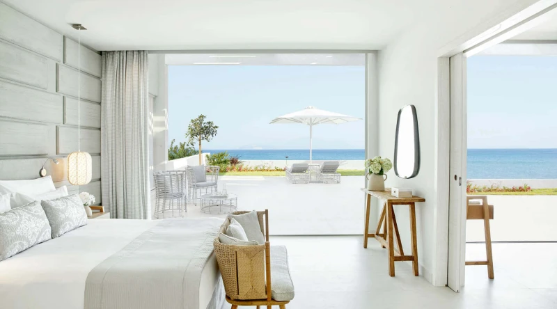 Deluxe Two Bedroom Bungalow Suite Beachfront at Ikos Aria