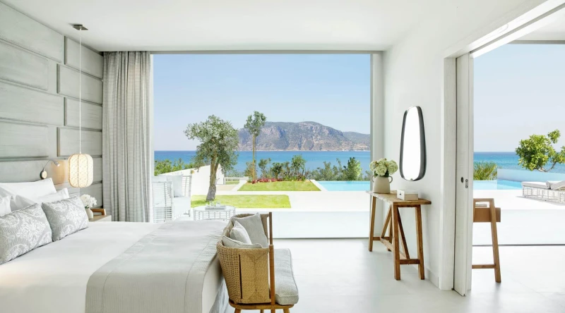 Deluxe Two Bedroom Bungalow Suite Private Pool at Ikos Aria