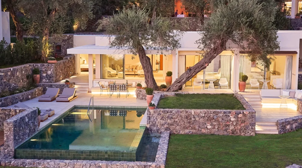 Three Bedroom Villa Waterfront Private Pool at Corfu Imperial, A Resort to Live
