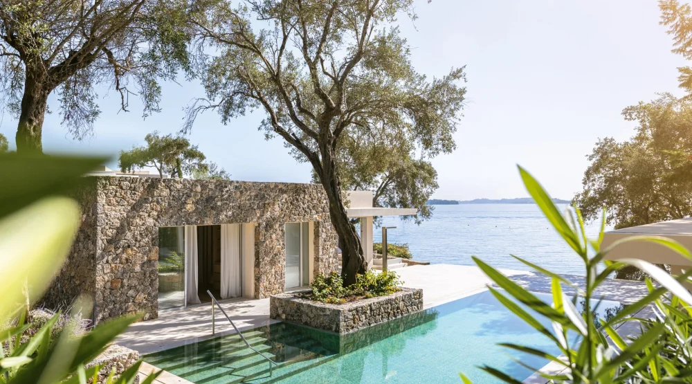 Two Villa Residence with Private Beach Four Bedroom at Corfu Imperial, A Resort to Live