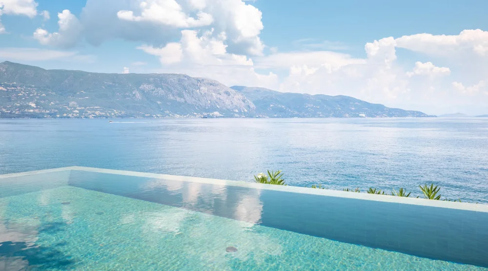 Palazzo Di Lago Private Pool On The Rocs at Corfu Imperial, A Resort to Live