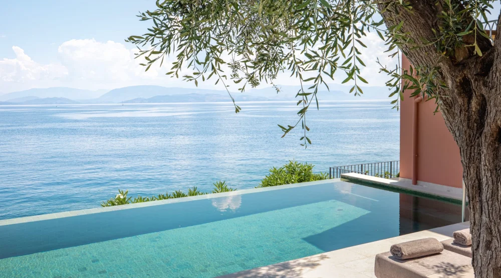 Palazzo Odyssia Private Pool On The Rocs Four Bedroom at Corfu Imperial, A Resort to Live