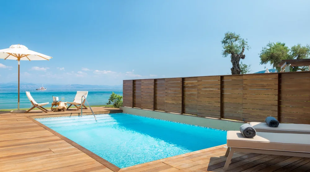 Pavilion Suite Waterfront with Private Pool at Domes Miramare, A Luxury Collection Resort
