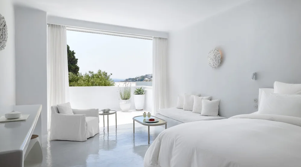 Island Bungalow Side Sea View at Mykonos Blu, A Resort To Live