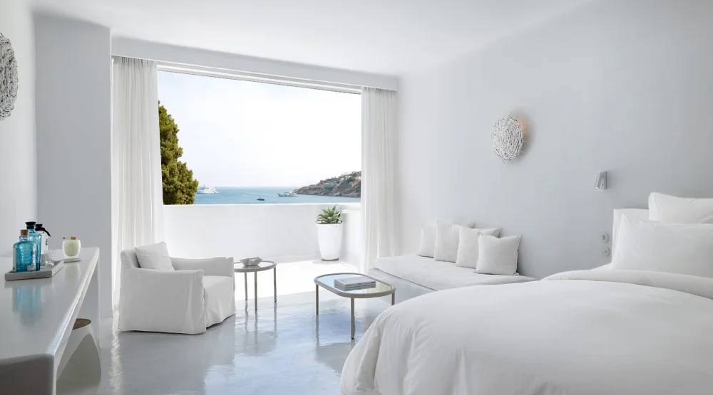 Island Bungalow Deluxe Sea View at Mykonos Blu, A Resort To Live