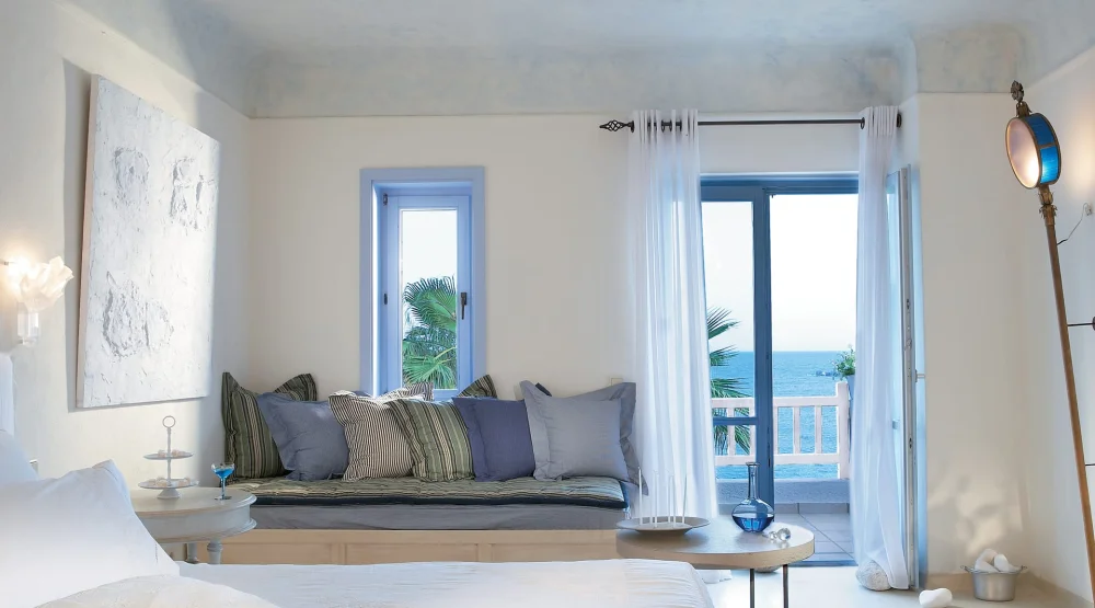 Honeymoon Bungalow Waterfront at Mykonos Blu, A Resort To Live
