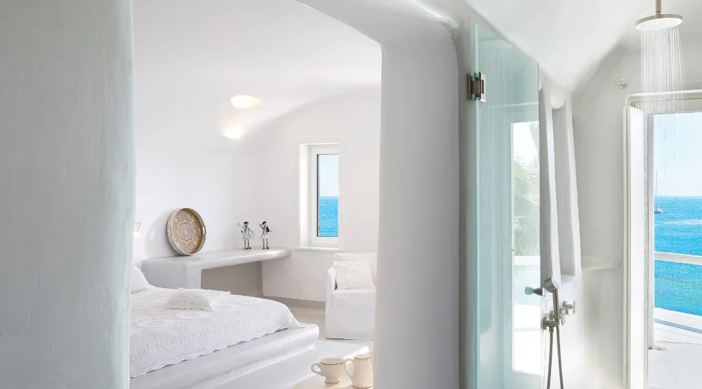 Junior Bungalow Suite at Mykonos Blu, A Resort To Live