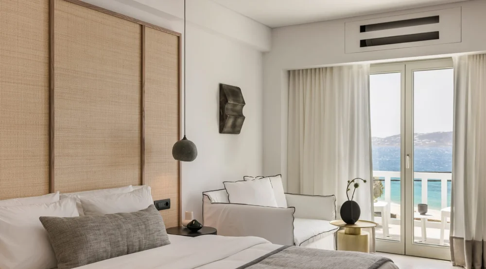 Deluxe Room Sea View at Grace Mykonos