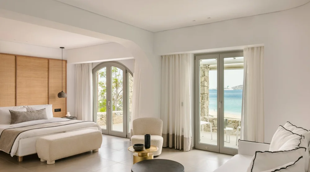 Superior Suite Sea View at Grace Mykonos