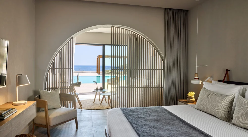 Open Plan Suite with Sea View & Sharing Pool at Ella Elissa