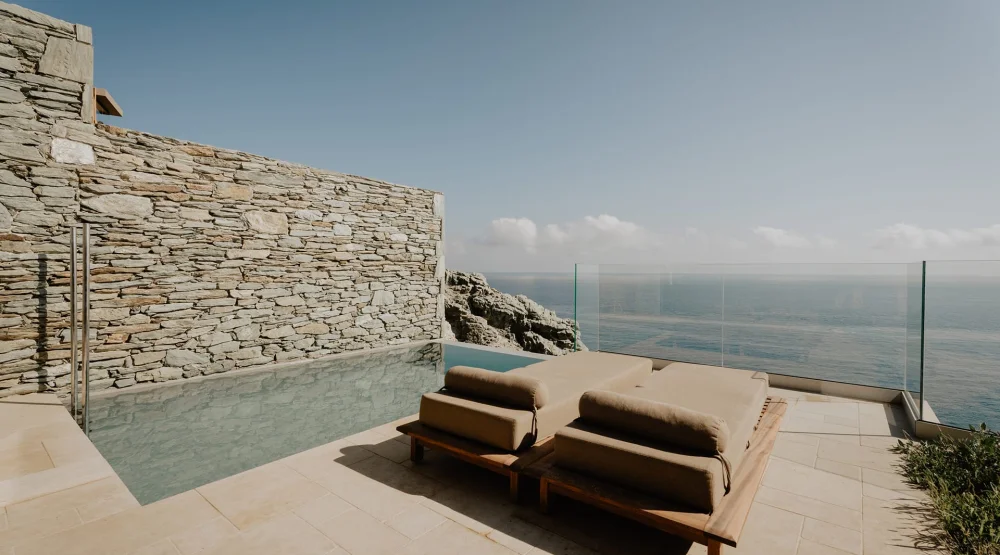 Gaia Suite Private Infinity Pool at Acro Suites