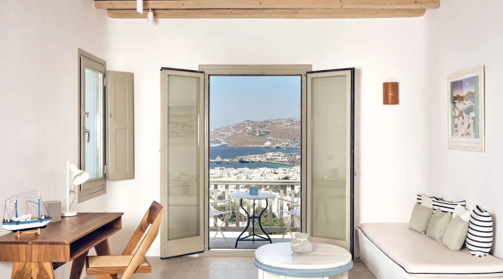Hilltop Sea View Suite at Belvedere Mykonos