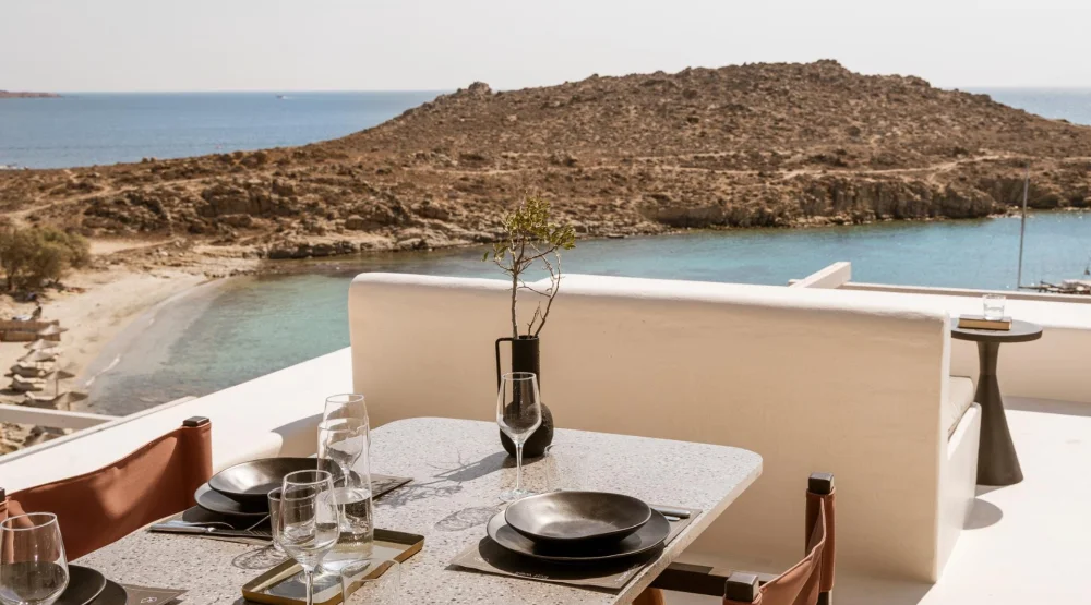 Signature Seaview Jacuzzi - Two Bedroom Villa at Casa Del Mar, Mykonos Seaside Resort
