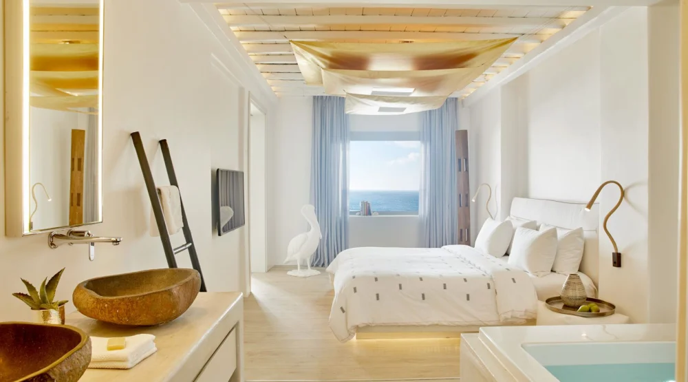 Honeymoon Suite with Private Pool at Cavo Tagoo