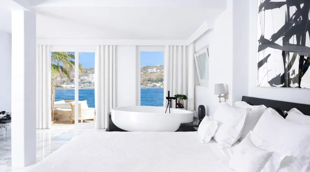 Deluxe Suite Sea View at Kivotos Mykonos