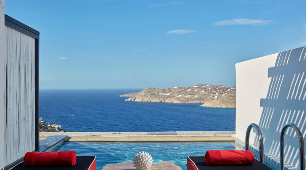 Temptation with Private Pool at Myconian Avaton