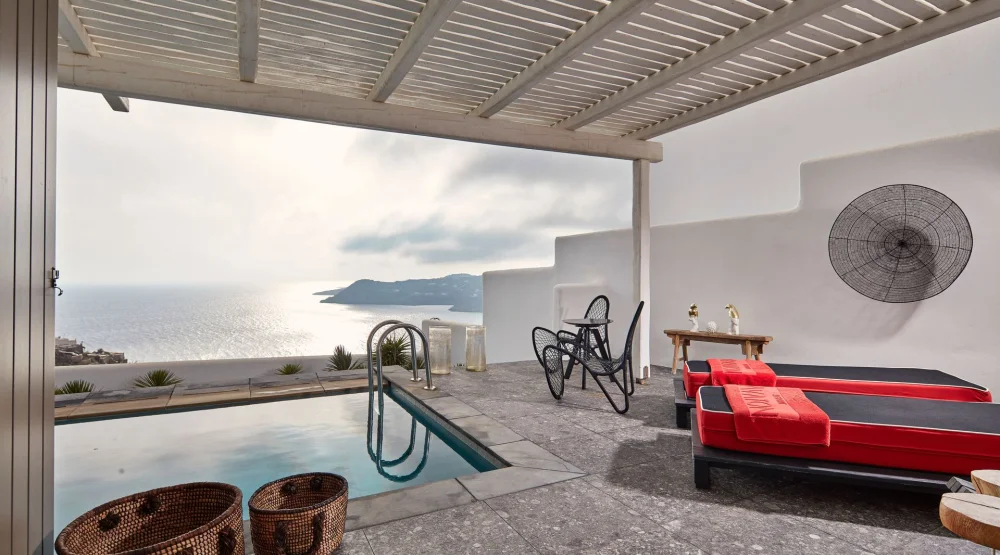 Grand Temptation with Private Pool at Myconian Avaton