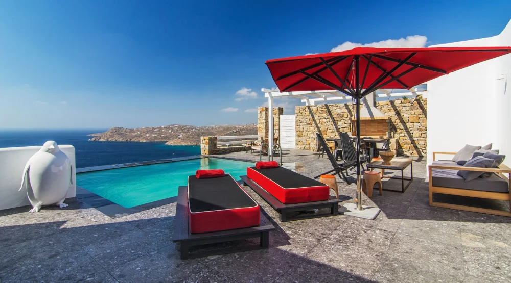 Grand Mystique Suite Private Pool at Myconian Avaton