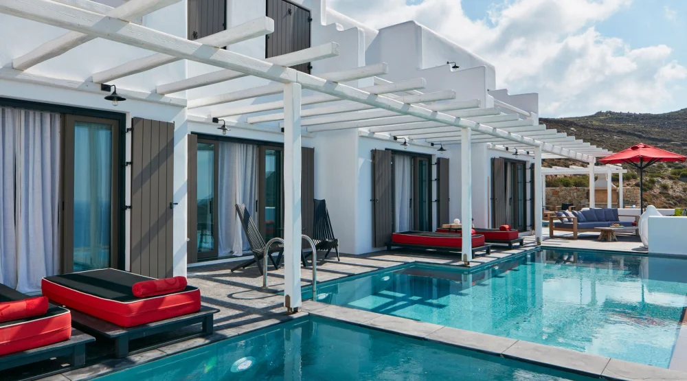 Mystique Two Bedroom In-house Villa with Private Pool at Myconian Avaton