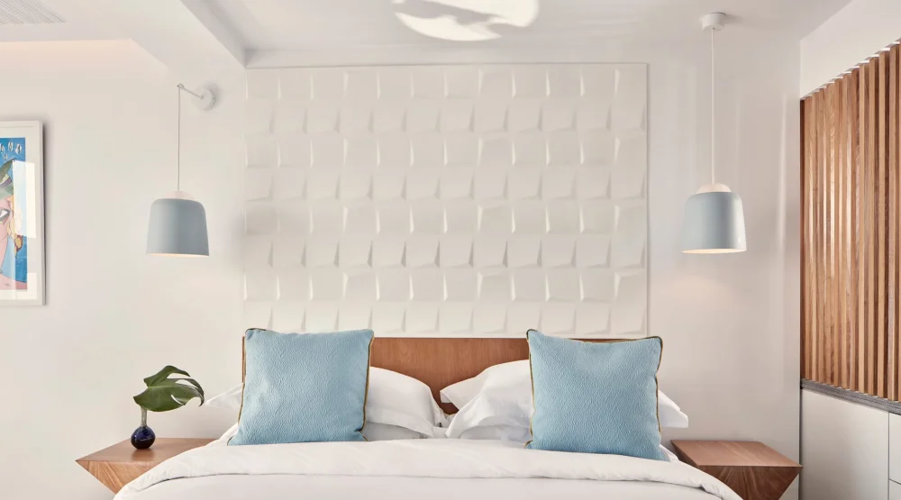 Inopos Deluxe Room with Land View at Myconian Korali, Relais & Chateaux