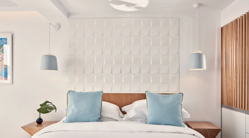 Phos Superior Room with Sea View & Outdoor Jacuzzi at Myconian Korali, Relais & Chateaux