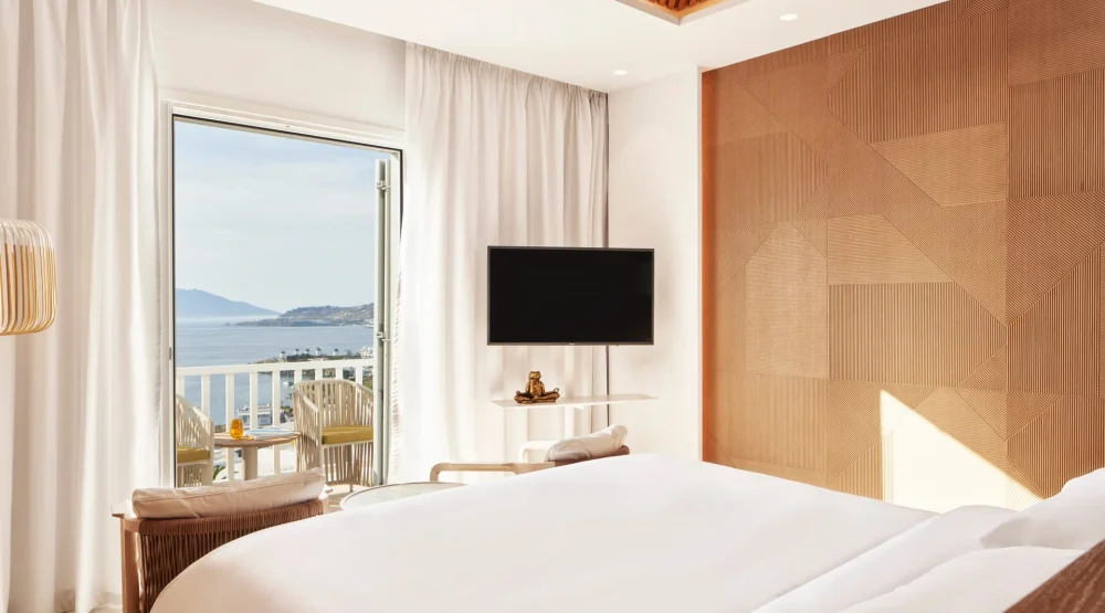 Theros Junior Suite with Sea View at Myconian Korali, Relais & Chateaux
