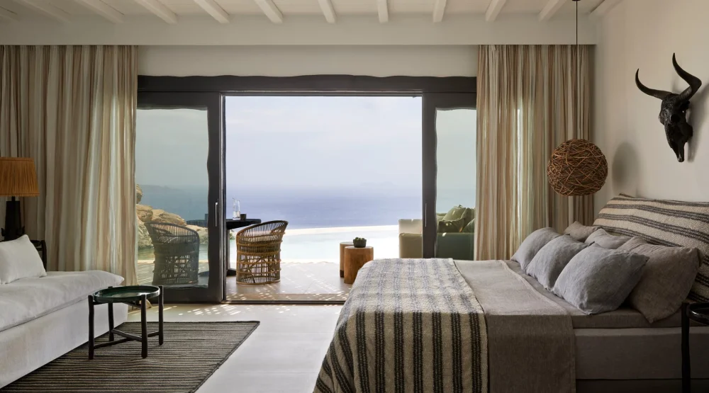 Panoptis Honeymoon Retreat with Private Pool at Myconian Panoptis Escape