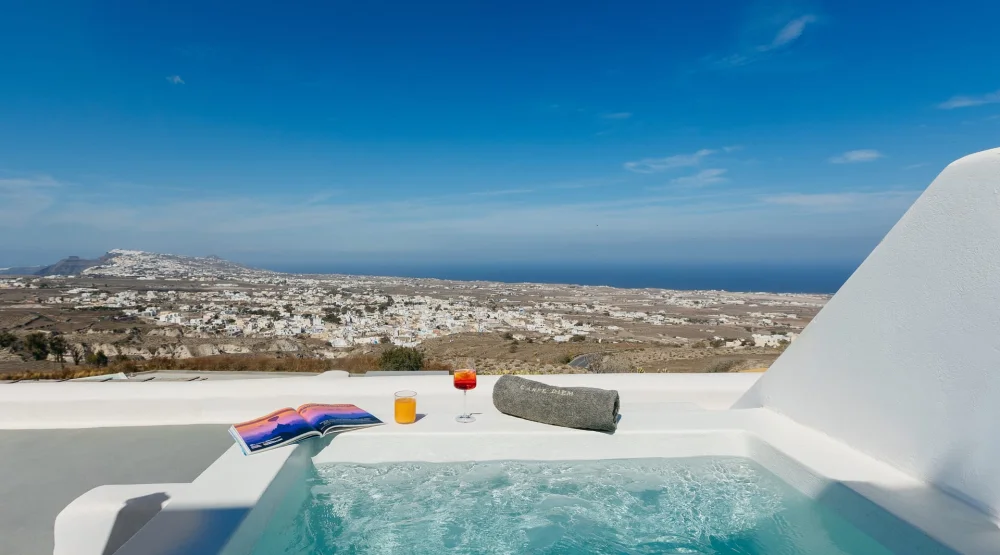 Junior Suite with Jetted Tub & Panoramic View at Carpe Diem, Exclusive Boutique Resort