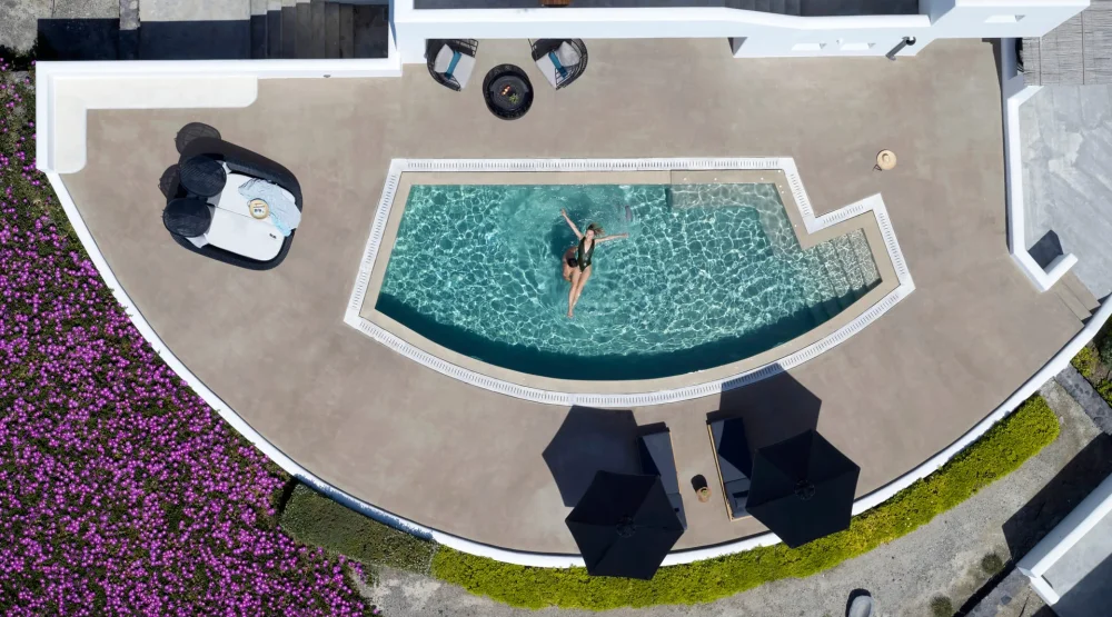 Selini Pool Villa with Sunset & Sea View at Santo Pure Oia Suite & Villas