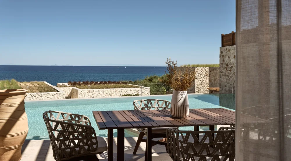 Two Bedroom Sea View Pool Villa at Lesante Cape